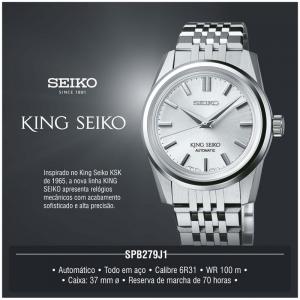 Relógio King Seiko SPB279J1
